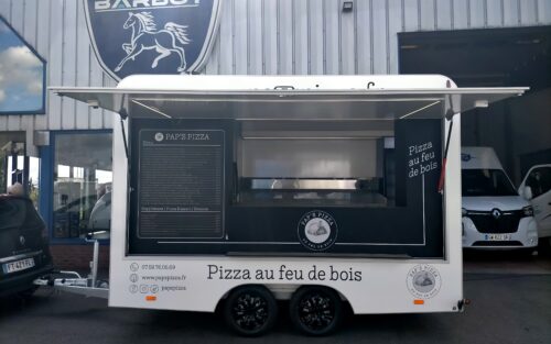 remorque foodtruck 360 à aménager